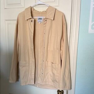 Zara Light Tan Jacket